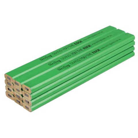 STERLING STERLING BUILDERS PENCIL - GREEN HARD LEAD 